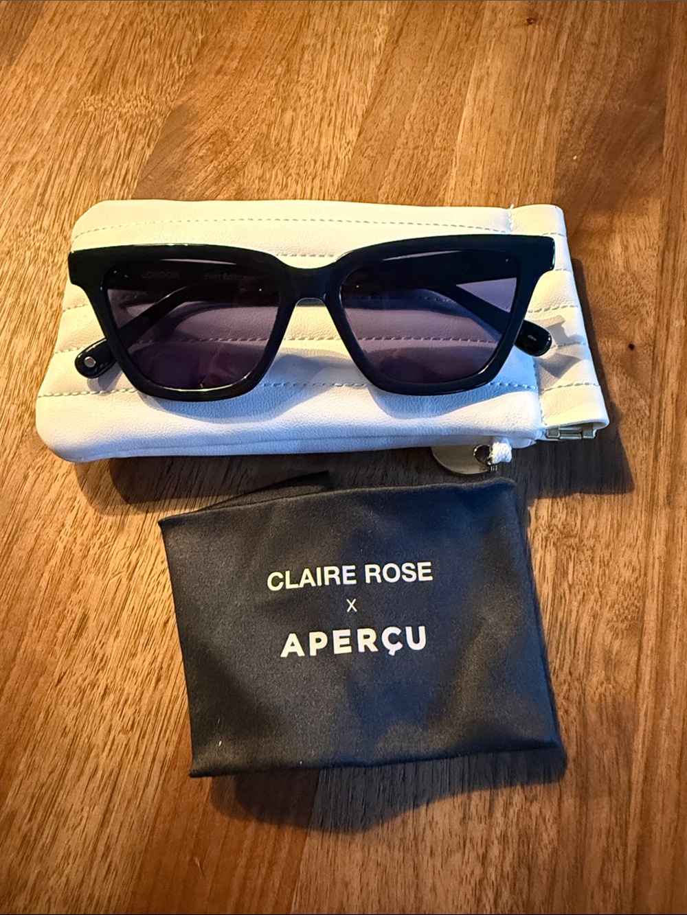 NWOT Apercu Claire Rose London Cat-Eye Sunglasses